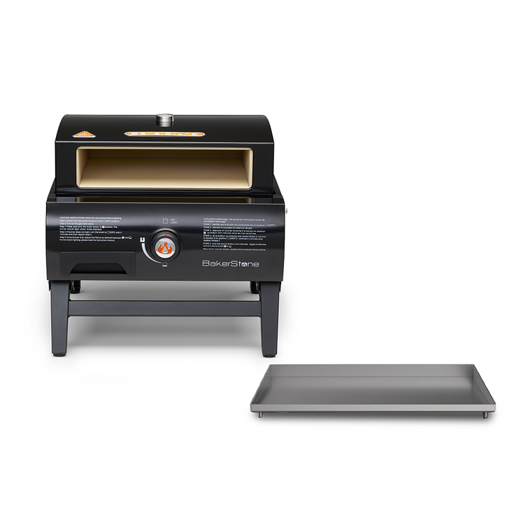 Basics Series Portable Gas Pizza Oven and Griddle Combo