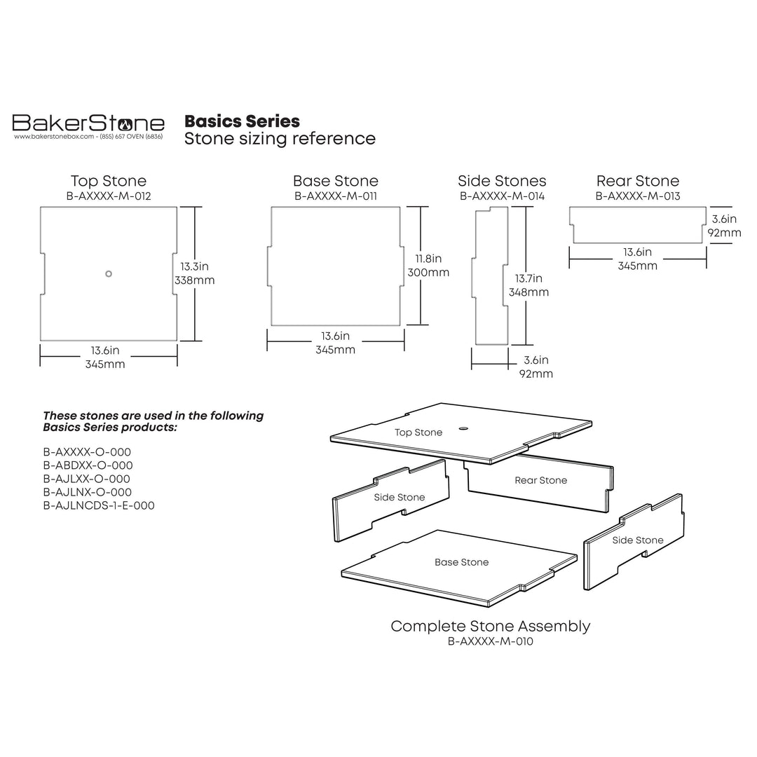 Basics Series Rear Stone