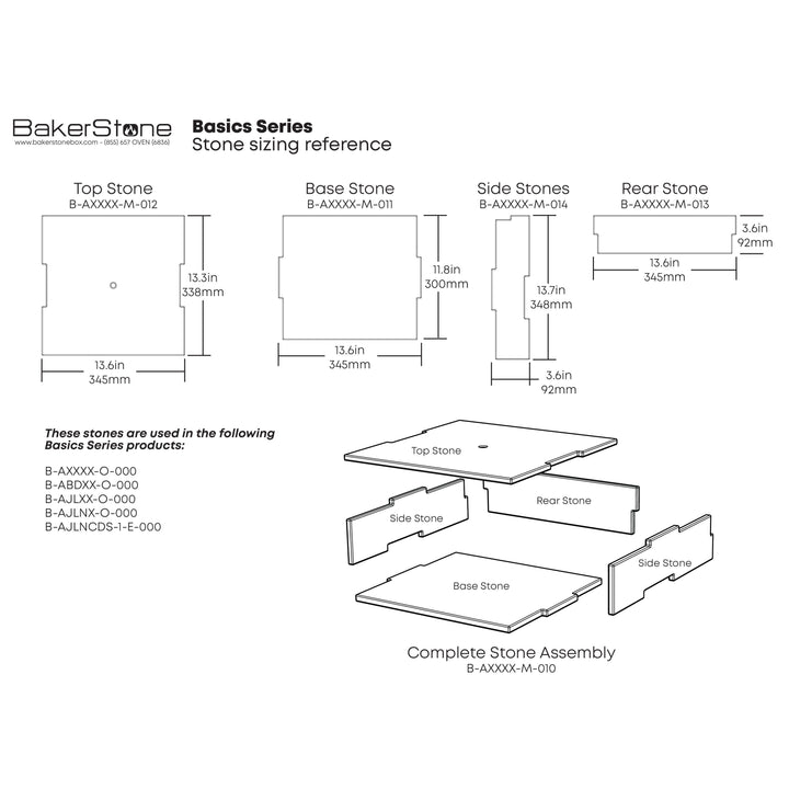 Basics Series Rear Stone
