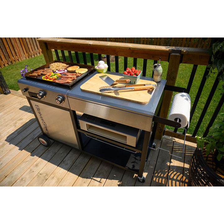 Original Series Gas Pizza Oven and Griddle with Prep Station