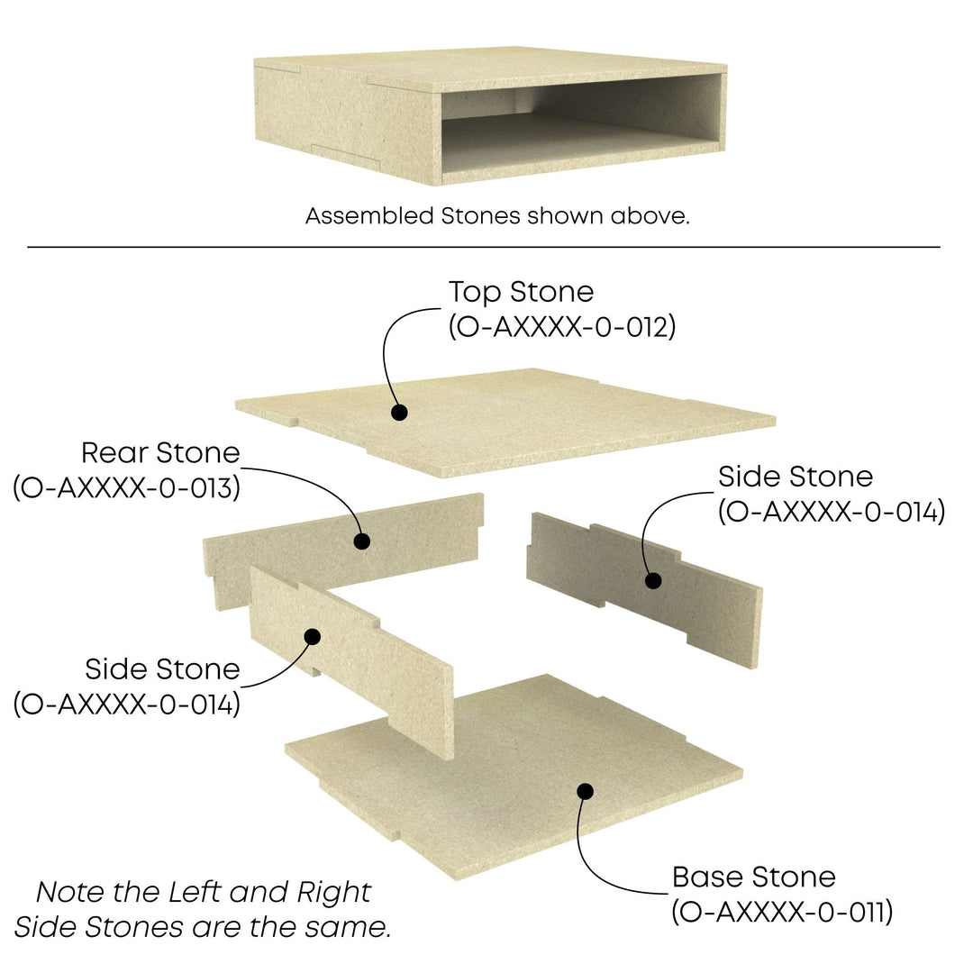Original, Professional, and Commercial Series Rear Stone
