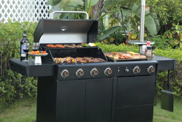 OUTDOOR COOKING CENTERS (BSF4501-EBK-E-000)