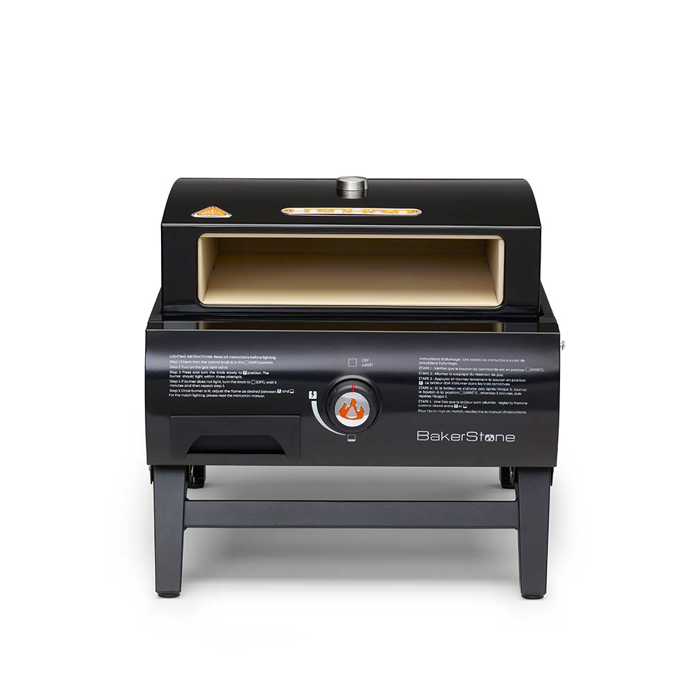 Basics Series Portable Gas Pizza Oven and Griddle Combo