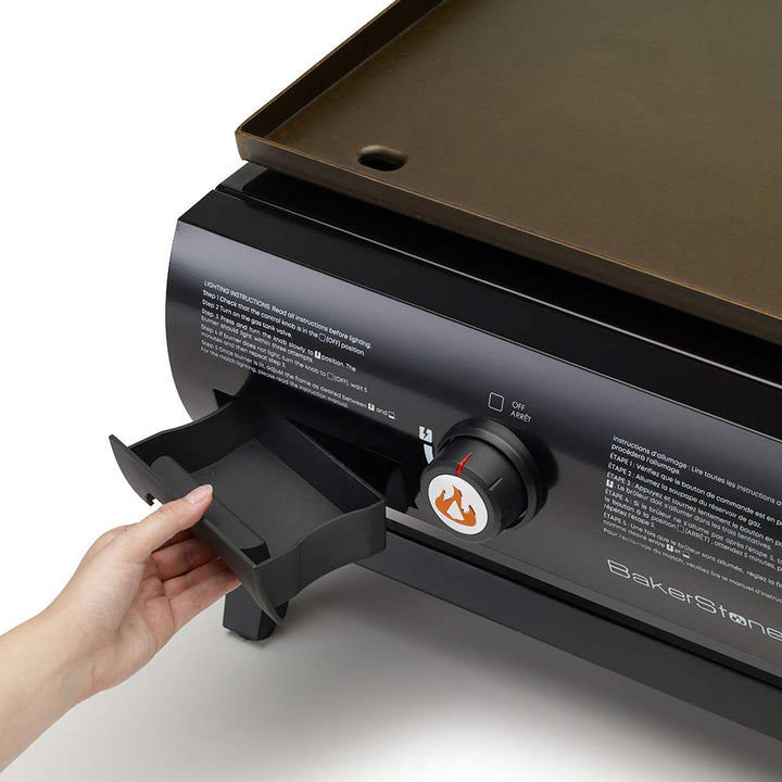 Basics Series Portable Gas Pizza Oven and Griddle Combo