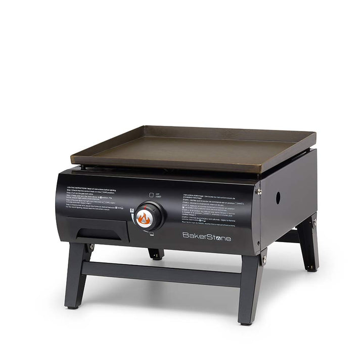 Basics Series Portable Gas Pizza Oven and Griddle Combo